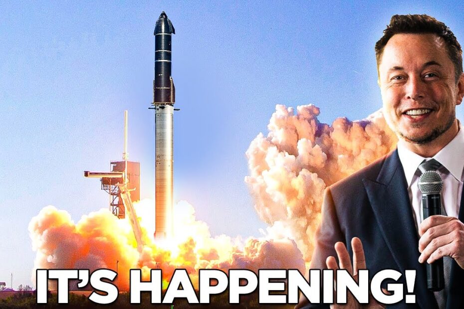 Elon Musk JUST ANNOUNCED SpaceX Starship Is READY For Orbital Launch Next Week!