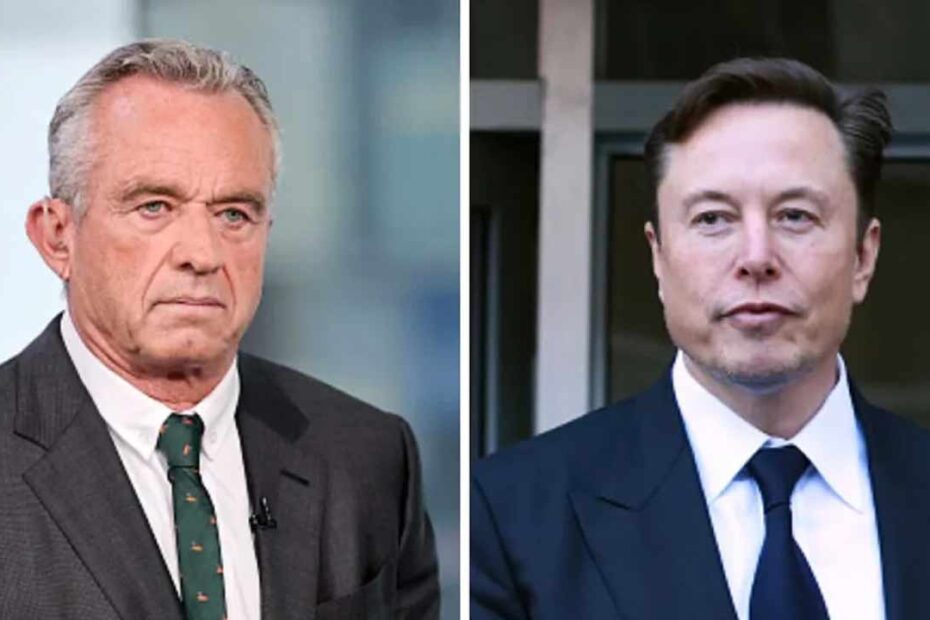 Elon Musk hosts anti-vax 2024 candidate Robert F Kennedy Jr on Twitter Spaces after disastrous DeSantis event