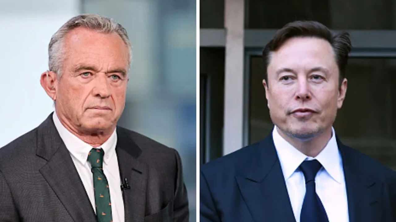 Elon Musk hosts anti-vax 2024 candidate Robert F Kennedy Jr on Twitter Spaces after disastrous DeSantis event