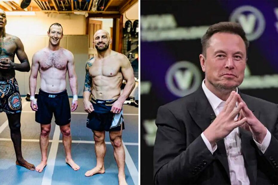 Mark Zuckerberg Shows Off Ripped Physique After Training With UFC Stars