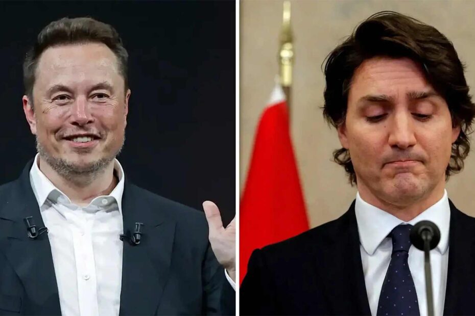 Elon Musk Vows To Expose Justin Trudeau On Twitter