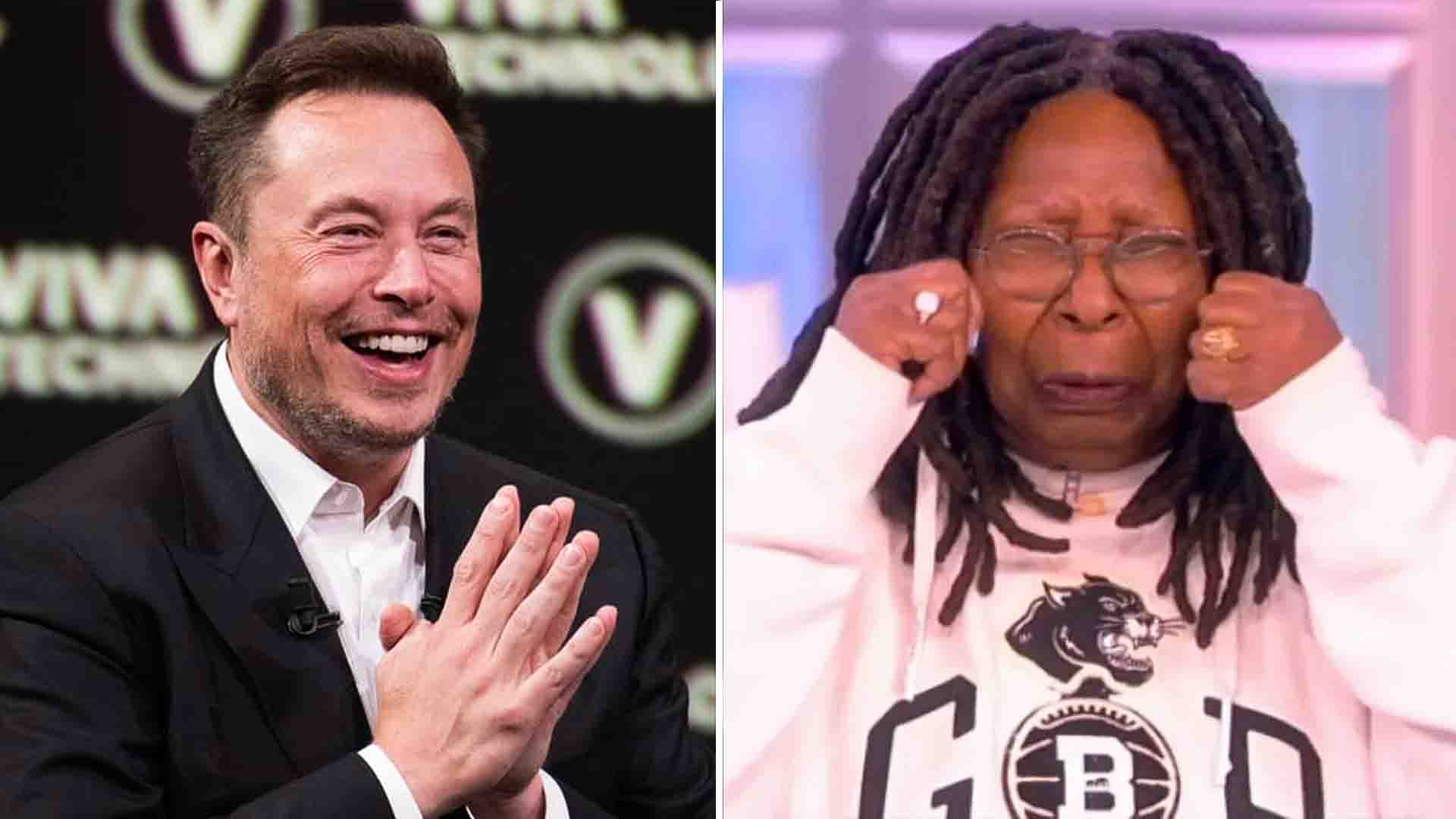 "The View’s Shocking Turn'' Elon Musk Replacing Whoopi Goldberg