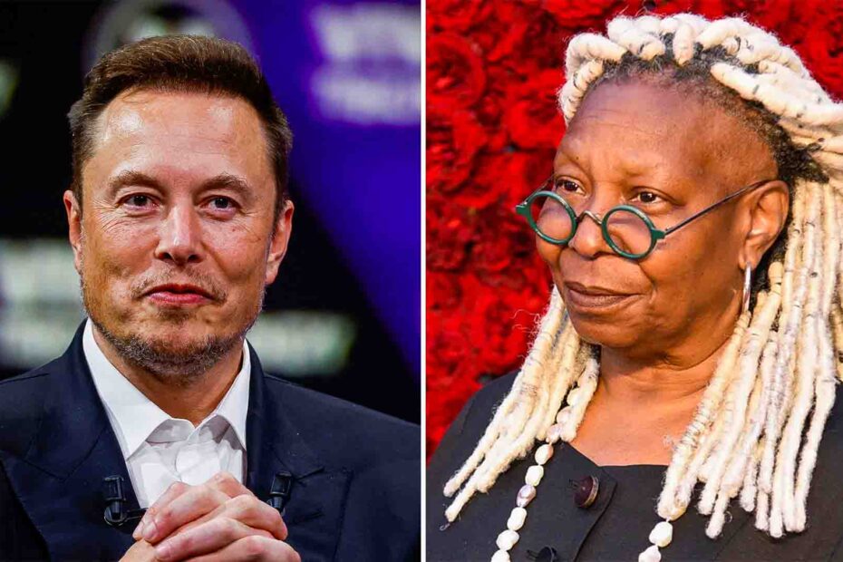 Elon Musk kicked Whoopi Goldberg Out Of His SpaceX Headquarters