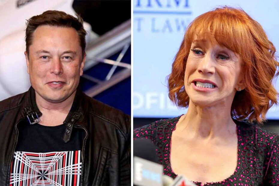 Kathy Griffin Files for Bankruptcy "Blame Elon Musk"