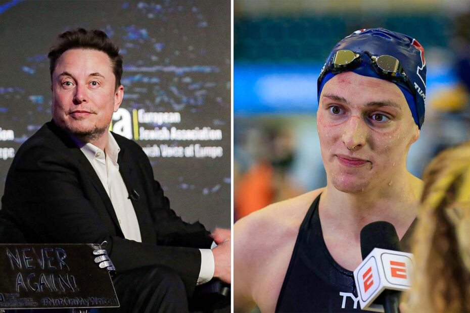 Lia Thomas Is Out Of Swimming, Elon Musk Said "She's Not Worth It"