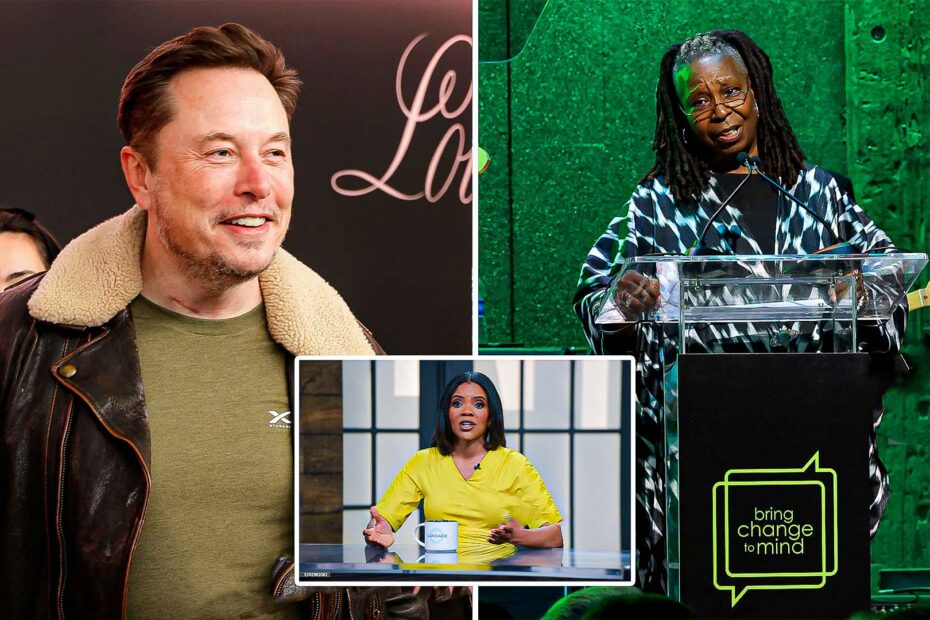Elon Musk Claims Candace Owens Should Replace Whoopi Goldberg On The View