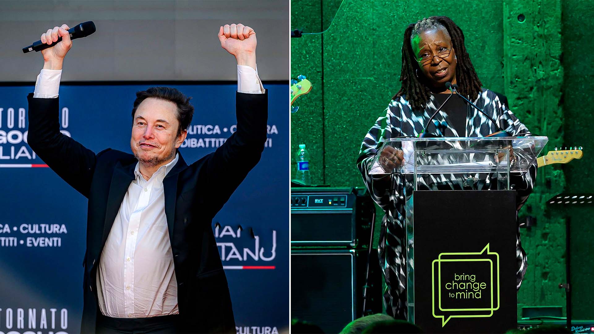 Whoopi Goldberg Decides to Leave America, Elon Musk Urges "Go Quickly"