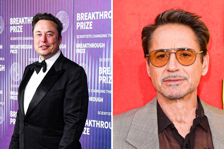 Robert Downey Jr. Leaves Hollywood, Partnered with Elon Musk