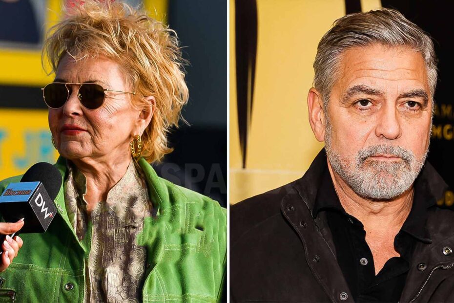 Roseanne Barr Kicks George Clooney Out Of Her New Show, “Woke People Aren’t Welcome Here”